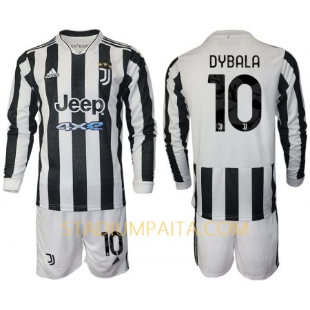 Virallinen pelipaita Juventus Dybala 10 Koti 2021-22 Pitkähihainen - Lasten( + Lyhyet housut ) Virallinen pelipaita Juventus Dybala 10 Koti 2021-22 Pitkähihainen - Lasten( + Lyhyet housut )
